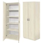 Dulap de birou Tisam Шкаф книжный закрытый 2-дверный 802х403х1816мм (0631)