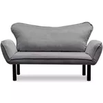 Canapea Trendy Chatto Gri, 65x70x140cm