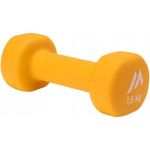 Ganteră Martes Sport 535002 Gantere Dynamos 1.5kg Yellow