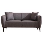 Диван Trendy Belissimo Gri inchis (2 locuri)
