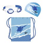 Набор для плавания детский (очки + шапочка + сумка) Beco Sealife 96054 (7173)