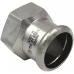 Запорная арматура Inox Pres Racord inox F 22x1