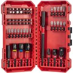 Set de tubulare, bite, duze Milwaukee 4932500389 Set de 54 biti si tubulare Shockwave