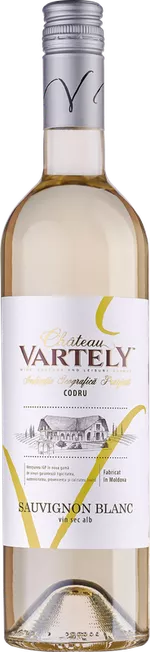 Vin Château Vartely IGP Sauvignion Blanc, sec alb, 2022  0.75 L