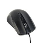 Mouse Gembird MUS-4B-01, Optical, 800-1200 dpi, 4 buttons, Ambidextrous, Black, USB