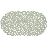 Covoraș de baie Bisk 08461 antiderapant GRAVA ECO 68/36 verde