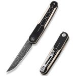 Нож походный Civivi C23015-DS1 KwaiQ, lamă Damascus, G10, liner lock