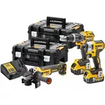 Set de scule electrice DeWalt DCK384P2T (DCD796+DCG405+DCF887)
