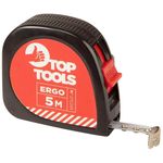 Bandă de măsurare Top Tools 27C235 din oţel 5m x16mm