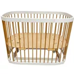 Saltea pentru copii Eucalyptus MD-013 Napoli Plus 120x70x8cm (ovala)