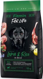 Корм для питомцев Fitmin NEW dog For Life lamb & rice - 12 kg