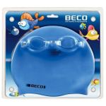 Accesoriu pentru înot Beco 5321 Set de ochelari si casca din silicon pt copii 9904