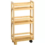 Этажерка Kesper 24860 Кухонная полка из бамбука