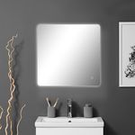 Зеркало для ванной Bayro Moon 600x600 LED touch нейтральный