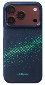 Husă pentru smartphone Pitaka Edge iPhone 18 Pro Max (Nearfield Blue), KI1805PM