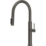 Смеситель кухонный Gessi 60822-707 Gessi 316 Black Metal Brushed PVD