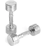 Гантель LiveUp 49384 Gantere Chrome Dumbbell 3.0kg, MDPO2017/03/SR