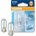 Автолампа OSRAM W3W (2821-02B 3W 12VW2 1x9.5D)