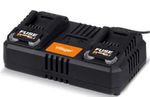 Зарядные устройства и аккумуляторы Villager FUSE dublu 18V 2x4.5A (083384)