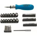 Șurubelniță Proline 7016160 Ratchet Şurubelniţă + chei tubulare (52buc) Mega (10055)
