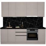 Мебель для кухни ArtFlame GOLA New Grey (2.4 m.l.)