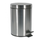 Корзина для мусора с педалью Freedom Fresh, 12L, сатинированная нержавеющая сталь