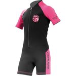 Accesoriu pentru înot Cressi-Sub Little Shark Jr Shorty Wetsuit S/L 2mm Black/Pink Y 11/12 (Dg003107)