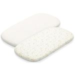 Аксессуар для колясок BabyOno 0748/01 Cearsaf de bambus cu banda elastica pentru carucior 2 buc