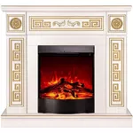 Камин электрический ArtFlame Versailles & Corsica, 1020x1100x300 mm, Fildeş