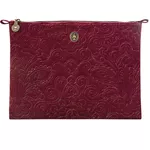 Geantă de toaletă/de cosmetice Pip Studio 51.274.191 Charly Cosmetic Flat Pouch Large Velvet Quiltey Days Red 30x Red