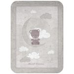 Lenjerie de pat pentru copii Kikka Boo 31103020163 Paturica super moale Dream Big Beige, 80/110 cm