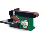 Scule electrice staționare Stürmer Maschinen 5904150 Slefuitor cu banda si disc Holzstar BTS 150