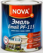 ЭМАЛЬ алкидная, глянцевая ПФ-115 NOVA PLUS 2,7 кг голубой