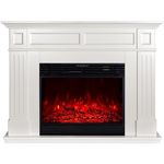 Șemineu electric ArtFlame Sicilia & Mirabela, 1000x1320x300 mm, Alb