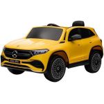 Mașină electrică pentru copii Kids car 8610040-4CRyellow Mercedes-Benz EQA