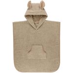 Аксессуар для купания BIBS 9418245 Prosop Poncho cu gluga si urechiuse Kangaroo, Vanilla