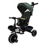 Bicicletă-cărucior Richi (64682) JTRL39 Tricicleta verde pentru copii