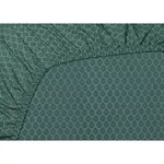 Lenjerie de pat Pip Studio 279124 Thousand Leaves Fitted Sheet 180x200 h25 Blue Grey