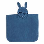 Poncho cu glugă Jollein - Jeans Blue