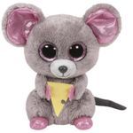 Мягкая игрушка TY TY36192 SQUEAKER mouse w/cheese 15 cm
