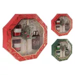 Ароматизатор воздуха Holland 34269 Набор Christmas освежитель 80ml+6палочек, 2 свечи в стакане