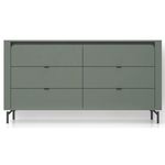 Комод Fabrik Home Velori Зеленый дымчатый