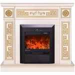 Șemineu electric ArtFlame Versailles gold & Cris