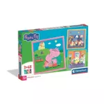 Puzzle Clementoni Puzzle 3x48 Peppa Pig 2026 (25001)