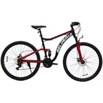 Велосипед Belderia Camp XC 200 Doube Suspension R29 GD-SKD Black/Red