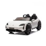 Электромобиль Golden Baby BDM0988 Porsche Taycan Turbo S (2 locuri), alb, 1582D
