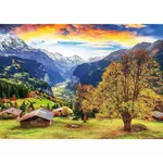 Puzzle Trefl 10775 Puzzle 1000. Un sat alpin pitoresc