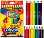 Цветные карандаши 12 шт. Jumbo Colorino