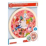Puzzle Hape E1624 Puzzle rotund cu doua fete și meserii