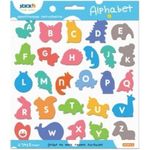 Jucărie misc 7752 Abtibilduri alfabetul STICK`N 230*200мм 29012